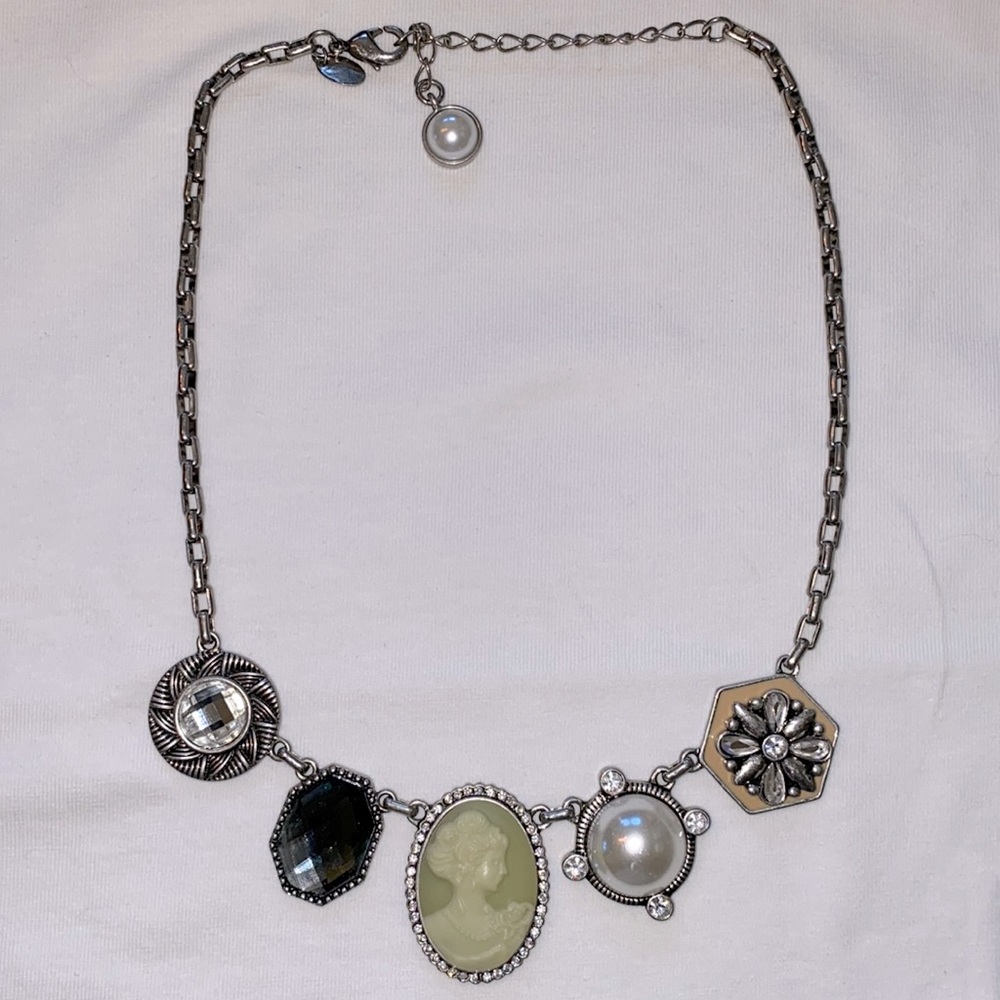 Lia Sophia Victorian Cameo Necklace
